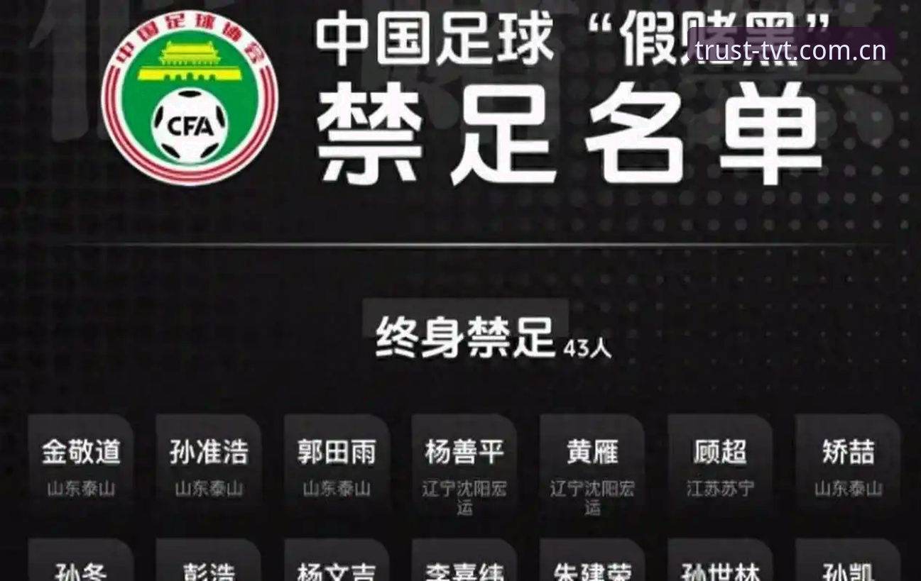 揭秘中国足协第三批禁足名单背后的行业乱象